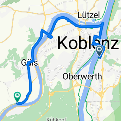 Route von Emser Straße 87, Koblenz