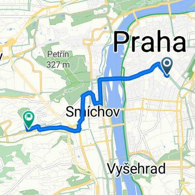 Václavské náměstí 792/34, Prague 1 to Holečkova 180/111, Prague 5