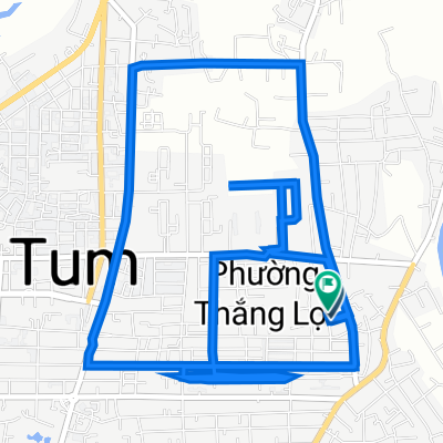 19 Wừu, TP. Kon Tum to 40 Đinh Tiên Hoàng, TP. Kon Tum