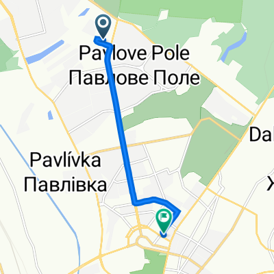 Науки проспект, 45/3, Харьков до Тринклера улица, 6, Харьков