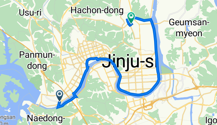 초전동 1730, 진주시Ph0]으로 라우팅