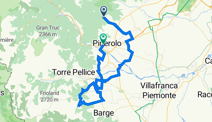 Strada Berlanda 25, Cantalupa a Stradale di Fenestrelle 68, Pinerolo