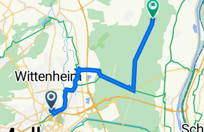 Route in der Bikemap App öffnen