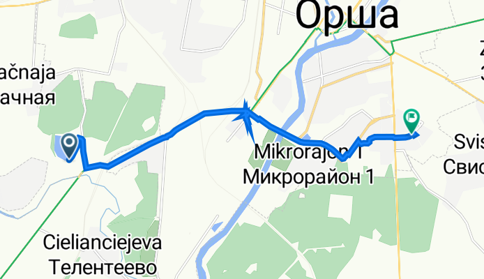 Устенский до улица Анатолия Соляникова, Понизовский