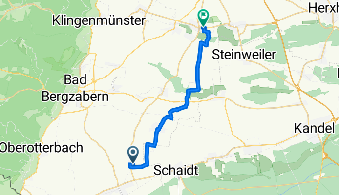 Wickengärten 2, Niederotterbach nach Boelckestraße 17, Billigheim-Ingenheim