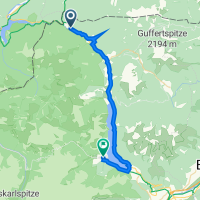 Achenwald 657, Achenkirch nach Kirchstraße 20, Eben am Achensee