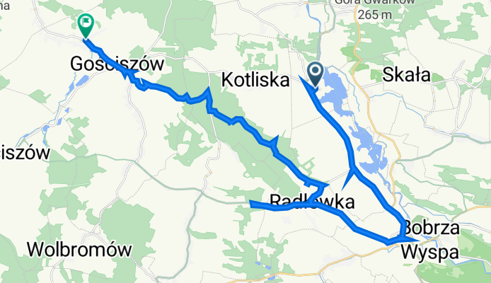 Trasa z 47A, Rakowice Małe