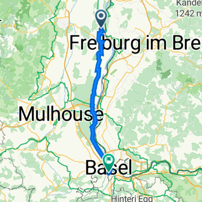 Von hier nach Basel