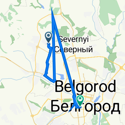 улица Победы, Белгородский район до улица 5 Августа, 30А, Белгород