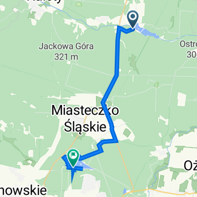 Stawowa 16, Kalety do Rekreacyjna 194, Nakło Śląskie