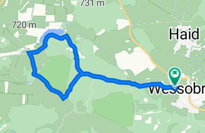 Route in der Bikemap App öffnen