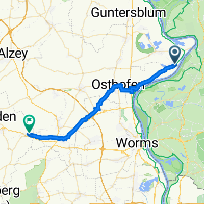Hamm am Rhein nach Zellertal