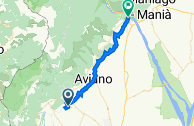 Route in der Bikemap App öffnen