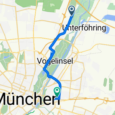 Freisinger Landstraße, Munich to Brucknerstraße 12, Munich