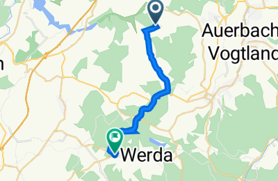 Route in der Bikemap App öffnen