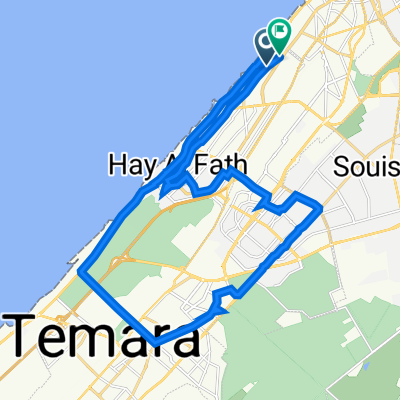 Rue Al Yassmina 42, Rabat à Rue Al Bahae 29, Rabat