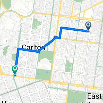 167–185 Rose St, Fitzroy to 444 Swanston St, Carlton