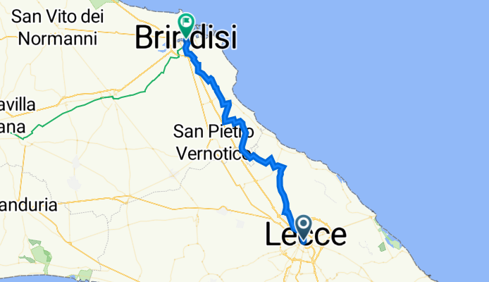 EuroVélo 5 extra - Jour 2.3 - Lecce/Brindisi