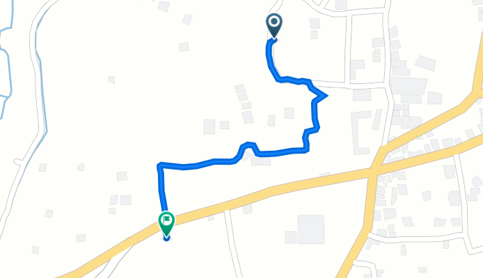 Veerakeralapuram West Lane, Attingal to attingal palace Road, Attingal