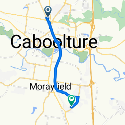 Caboolture to 1 Parer Cr, Morayfield