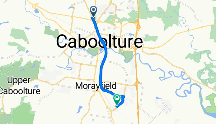 Caboolture to 1 Parer Cr, Morayfield
