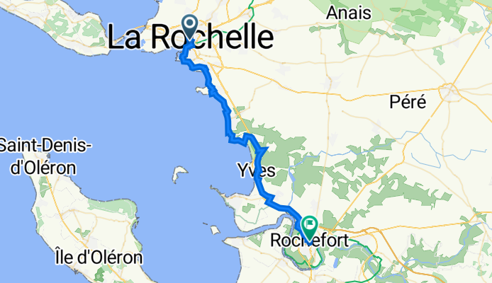 La Rochelle (17000), Charente-Maritime, Nouvelle-Aquitaine, France - Rochefort (17300), Charente-Maritime, Nouvelle-Aquitaine, France