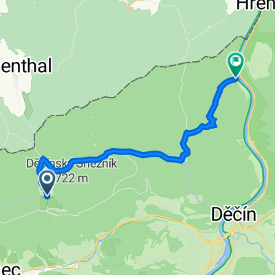 Silnice 24811, Jílové to Děčín XIV-Dolní Žleb 78, Děčín