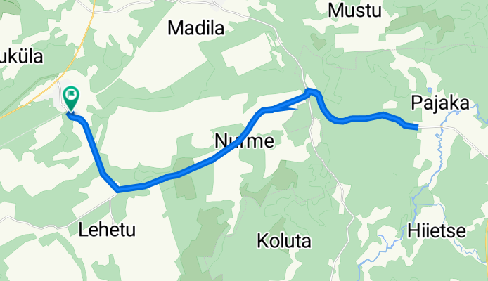 Lehetu tee 8, Turba to Lehetu tee 8b, Turba