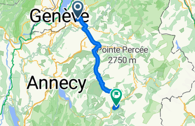 Route in der Bikemap App öffnen