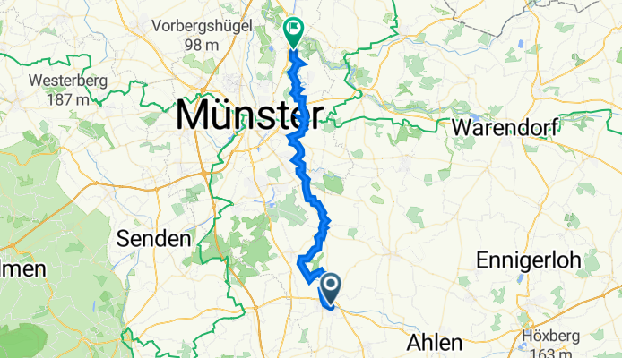 Werse - Fluß bei Münster
