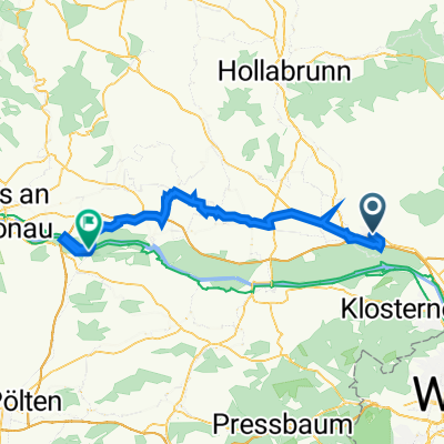 Nikolaus Heid-Straße 12, Stockerau nach Am Hafen 20