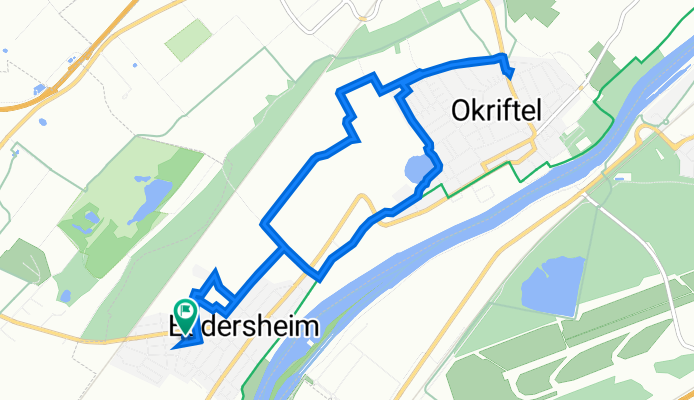 Anton-Flettner-Straße 20D, Hattersheim am Main nach Anton-Flettner-Straße 22D, Hattersheim am Main
