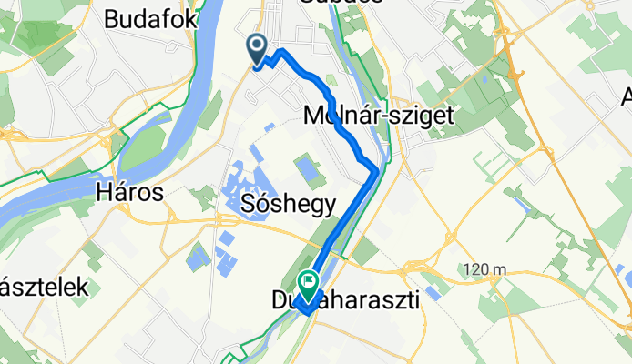 Zrínyi utca 5A., Budapest to Sportsziget, Dunaharaszti