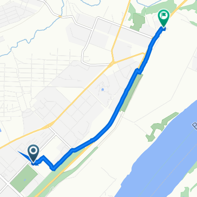 улица Пельше, 6, Волгоград до проспект им. В.И. Ленина, 142, Волгоград