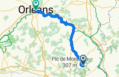 Route in der Bikemap App öffnen
