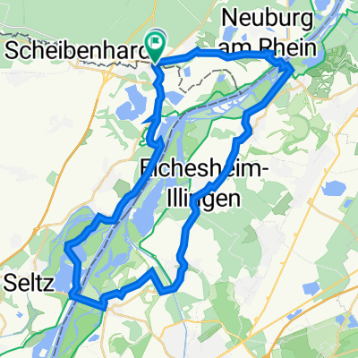 boucle neulauterbourg + ferries