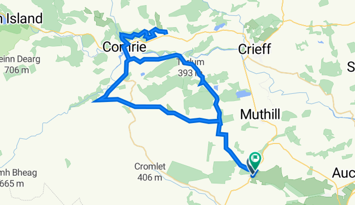 Kaimes Lodge, Dunblane to A822, Braco, Dunblane