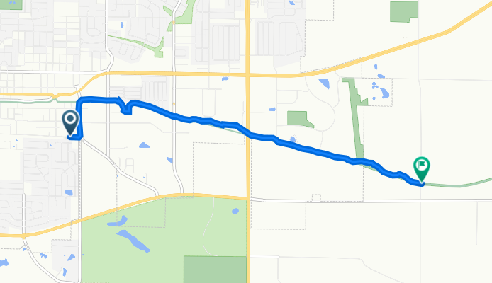2900 First Ave, Marion to 2201–2229 Hindman Rd, Marion