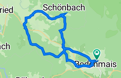Route in der Bikemap App öffnen