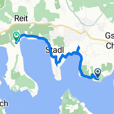 VCF4+QW, Gstadt am Chiemsee do Uferweg, Rimsting