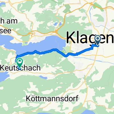 B91 54, Klagenfurt am Wörthersee nach Keutschach .6, Keutschach am See