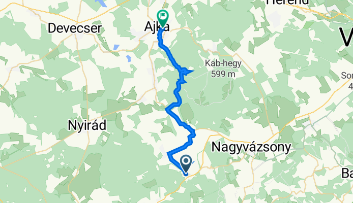 Jókai utca, Kapolcs - Alkotmány utca 2, Ajka