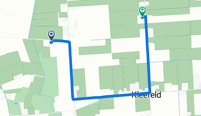 Wildweg 1, Edewecht nach Schoolstraat 12, Edewecht