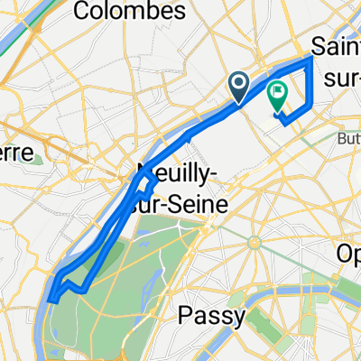 27 Route d'Asnières, Clichy à 14 Rue Germaine Dir, Clichy