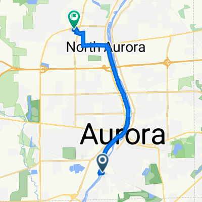 Ashland Ave, Montgomery to 1061 W Orchard Rd, North Aurora