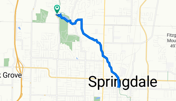 3273 Silent Grove Rd, Springdale to 3273 Silent Grove Rd, Springdale