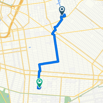 85 Knickerbocker Ave, New York to 1045 Sterling Pl, New York