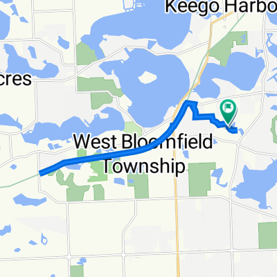 3016 Brentwood Rd, West Bloomfield to 4150 Southmoor Ln, West Bloomfield