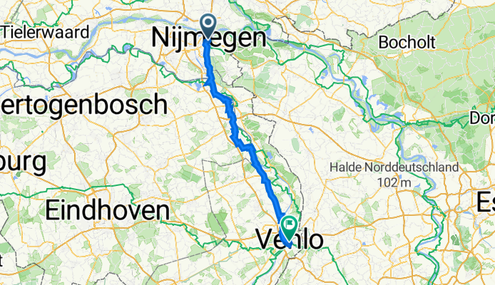 Houtstraat 72, Nimwegen nach Sint Jorisstraat 4–16, Venlo