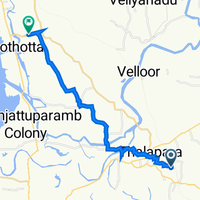 Mercy - Appanchira Road, Thalayolaparambu to Kanjiramattom-Puthankavu Road, Ernakulam